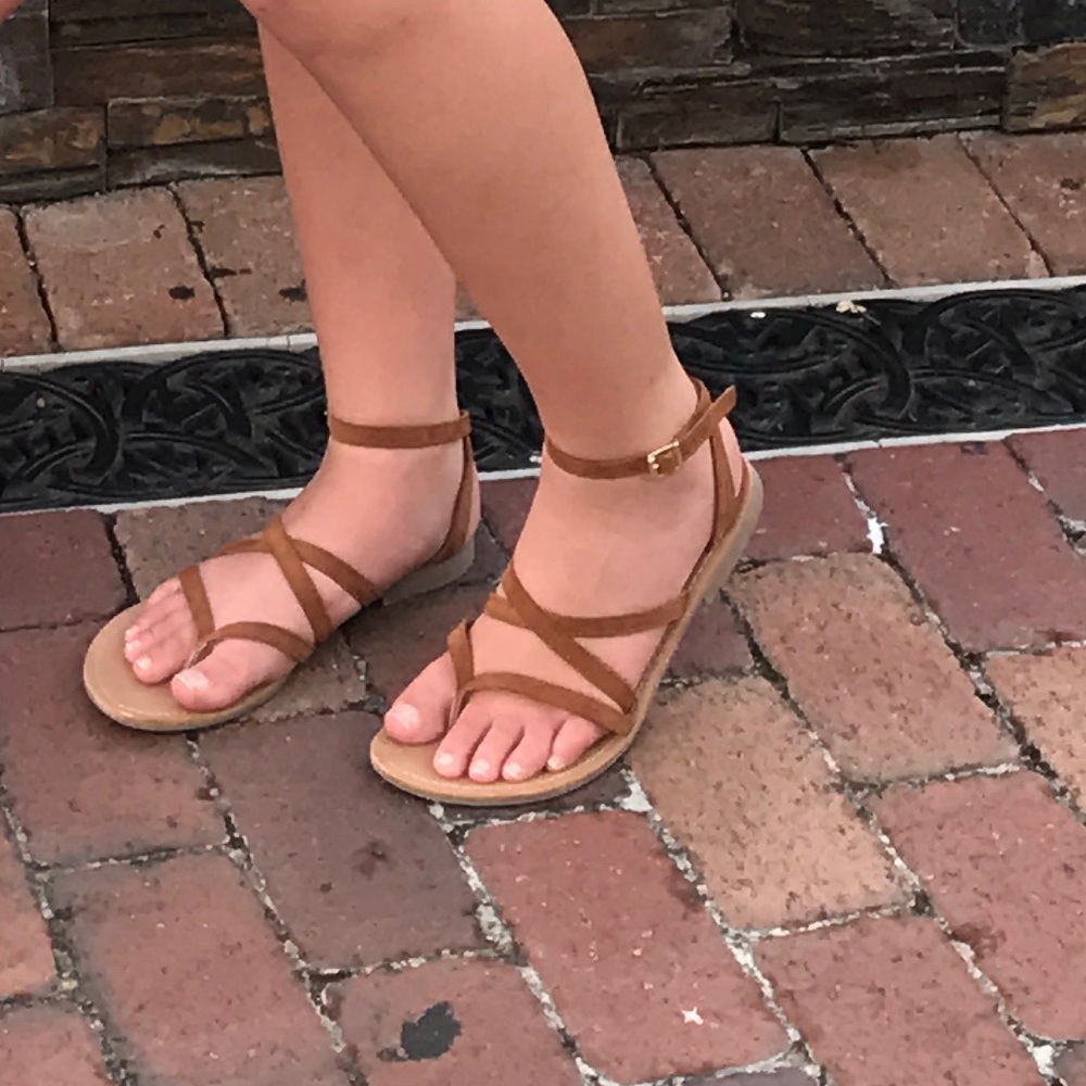 Brown forever 21 sandals